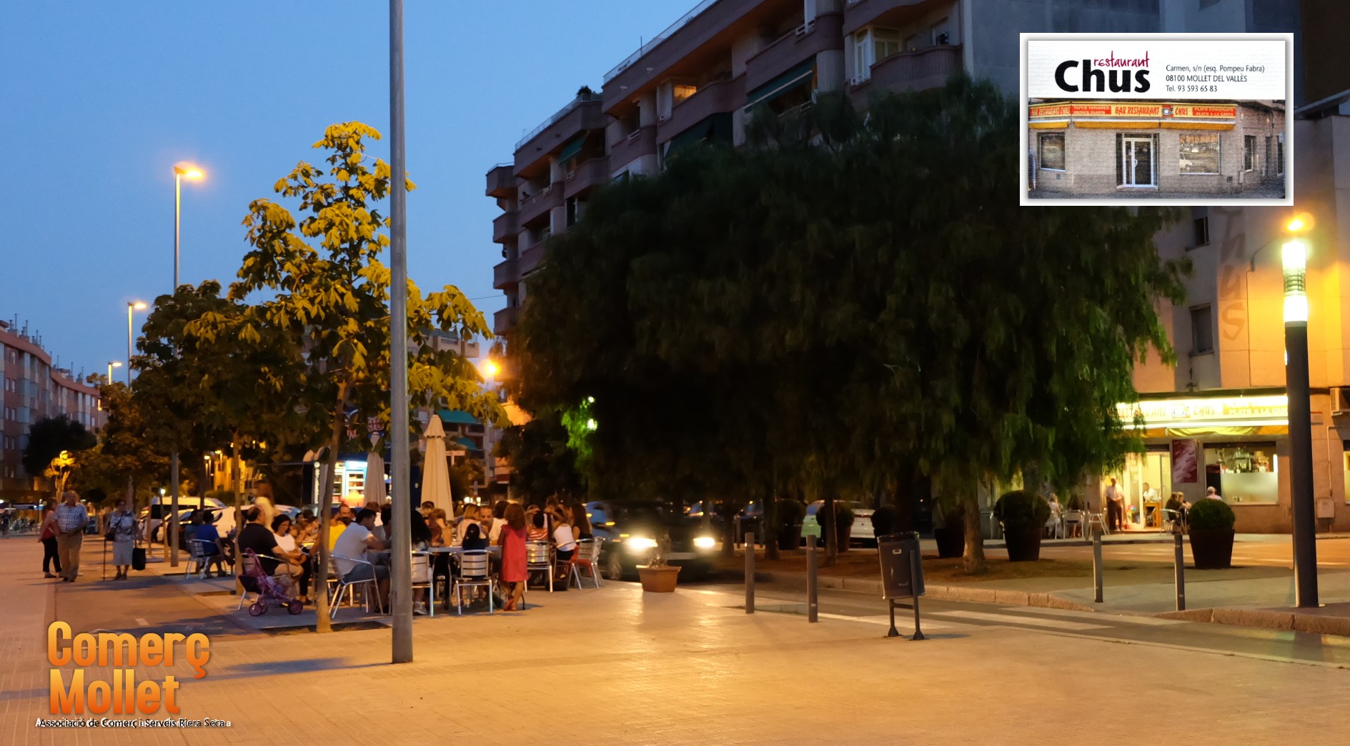 Terrassa d’estiu a Restaurante Chus