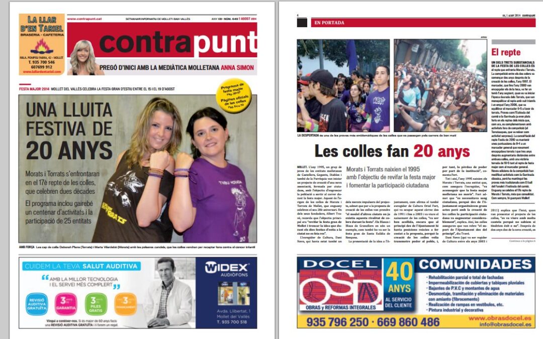 Contrapunt informatiu setmanal de Mollet i Baix Vallès